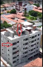 Cobertura Duplex Jardim cidade universitária, 148m² Nascente Sul, 3 Quartos, 1 Suíte, Varanda, 02 Vagas
