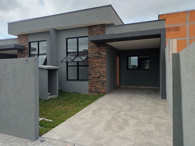 Casa em Fazenda Velha, Araucária/PR de 93m² 3 quartos à venda por R$ 574.000,00