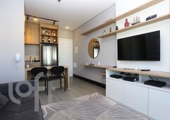 Apartamento à venda em Pinheiros com 39 m², 1 quarto, 1 suíte, 1 vaga