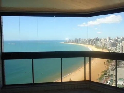 Aluga-se Amplo apartamento 03 quartos frente mar Praia da Costa.