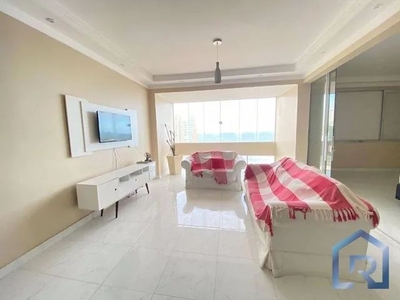 Apartamento frente mar com 3 dormitórios à venda, 160 m² por R$ 1.400.000 - Pitangueiras -