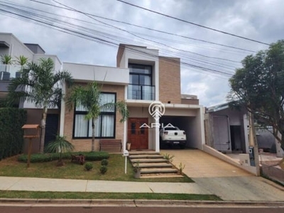 Casa com 3 dormitórios à venda, 188 m² - residencial village damha - araraquara/sp