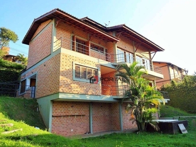 Casa com 3 dormitórios - venda por r$ 1.800.000,00 ou aluguel por r$ 12.000,00/mês - granja viana - cotia/sp