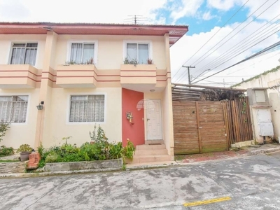 Casa em condomínio fechado com 3 quartos à venda na rua cristiano strobel, 2354, xaxim, curitiba, 61 m2 por r$ 410.000