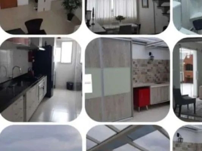 Cobertura com 3 dormitórios, 125 m² - venda por R$ 745.000 ou aluguel por R$ 3.780/mês - J