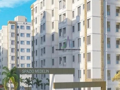 Venda | Apartamento com 47,00 m², 2 dormitório(s). Jardim América, Maringá