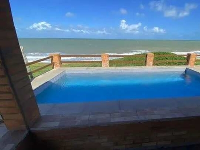 Casa de Praia à Beira Mar com Piscina em Zumbi