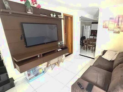 Sobrado com 2 dormitórios à venda, 81 m² por R$ 480.000,00 - Utinga - Santo André/SP