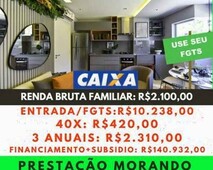 Apartamento para venda tem 41 metros quadrados com 2 quartos em Jaguaribe - Osasco - São P