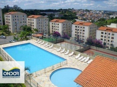 Apartamento à venda, 52 m² por r$ 160.000,00 - green land - cotia/sp