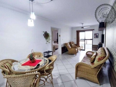 Apartamento com 2 dormitórios à venda, 79 m² por r$ 410.000,00 - vila assunção - praia grande/sp