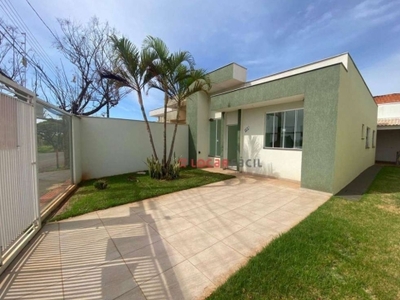 Casa com 3 dormitórios, 95 m² - venda por r$ 340.000,00 ou aluguel por r$ 1.900,00/mês - dom pedro ii - londrina/pr