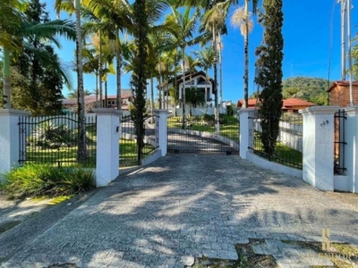 Casa para alugar, 350 m² por r$ 8.000,00/mês - estados - indaial/sc