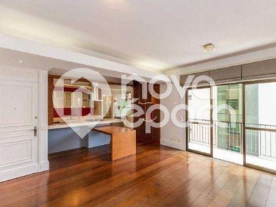 Flat com 1 quarto à venda na rua fonte da saudade, lagoa, rio de janeiro, 70 m2 por r$ 850.000