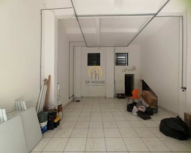 Loja para locação, vão livre, 50 m², 1 banheiro, Vila Clementino
