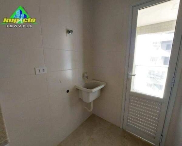 Apartamento com 1 dormitório à venda, 50 m² por R$ 365.000 - Caiçara - Praia Grande/SP