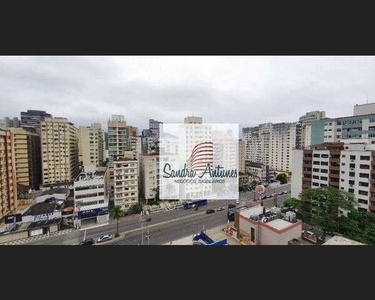 Apartamento com 1 dormitório à venda, 70 m² por R$ 345.000,00 - Itararé - São Vicente/SP