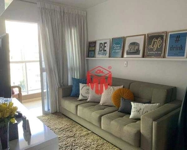 Apartamento com 2 dormitórios à venda, 62 m² por R$ 386.000 - Vila Guiomar - Santo André/S
