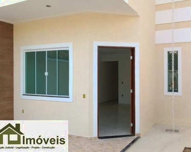 Araruama - XV de Novembro -Casa Duplex 114m² 3 Qts Suíte Novinha Recém Construída - Colado