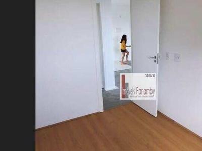 Apartamento com 2 dormitórios para alugar, 42 m² por R$ 2.160,00/mês - Parque Rebouças - S