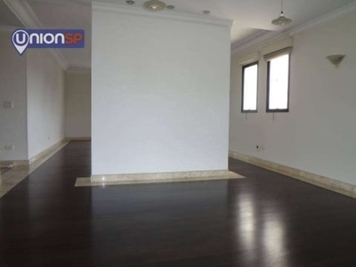 Apartamento com 3 dormitórios à venda, 210 m² por r$ 2.300.000,00 - moema - são paulo/sp