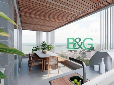 Apartamento em Boqueirão, Praia Grande/SP de 150m² 3 quartos à venda por R$ 1.580.800,00