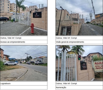 Apartamento em Campo Grande, Rio de Janeiro/RJ de 50m² 2 quartos à venda por R$ 63.733,00