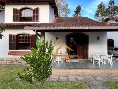 Casa com 3 dormitórios 1 suíte à venda, 171 m² por r$ 890.000 - ermitage - teresópolis/rj