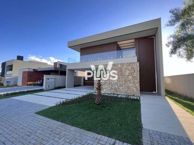Casa em condomínio fechado com 5 quartos à venda na alameda brasilia, 50, alphaville nova esplanada, votorantim por r$ 3.390.000