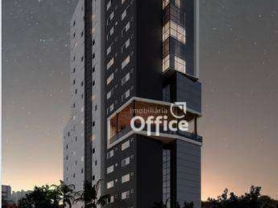 Flat com 1 dormitório à venda, 37 m² por r$ 220.800,00 - jardim das américas 2ª etapa - anápolis/go