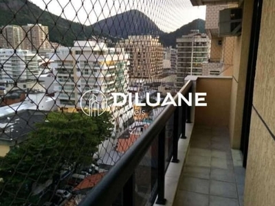 Flat com 1 quarto à venda na rua da passagem, botafogo, rio de janeiro, 45 m2 por r$ 800.000