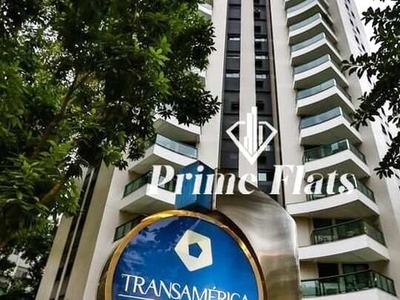 Flat disponível para locação no Transamérica Prime Paradise Garden, com 60m², 2 dormitório