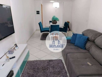 Apartamento Garden com 2 dormitórios à venda, 105 m² por R$ 390.000,00 - Tupi - Praia Grande/SP