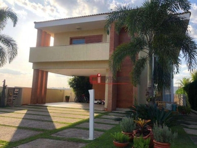 Casa com 3 dormitórios para alugar, 450 m² por r$ 12.000/mês - lago da barra - jaguariúna/sp