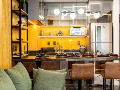Flat com 1 dormitório para alugar, 42 m² por R$ 8.000,00/mês - Itaim Bibi - São Paulo/SP