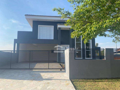 Sobrado com 3 dormitórios, 280 m² - venda por r$ 1.800.000,00 ou aluguel por r$ 8.650,00/mês - haras bela vista - vargem grande paulista/sp