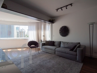 Apartamento à venda em Campo Belo com 115 m², 2 quartos, 2 suítes, 3 vagas
