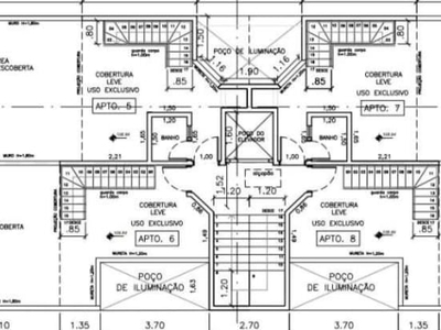 Apartamento com 2 dormitórios à venda, 47 m² por R$ 297.000,00 - Vila Vitória - Santo André/SP