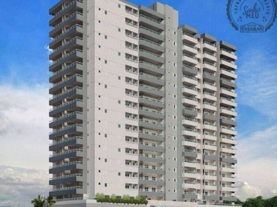 Apartamento com 2 dormitórios à venda, 76 m² por R$ 443.000 - Caiçara - Praia Grande/SP