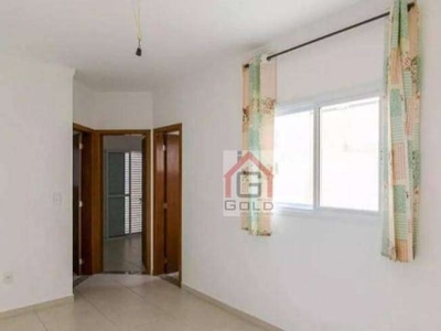 Apartamento com 2 dormitórios para alugar, 44 m² por R$ 1.510,00/mês - Jardim das Maravilhas - Santo André/SP