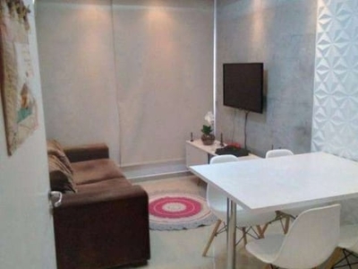Apartamento Mobiliado com 2 dormitórios à venda, 48 m² por R$ 230.000 - Parque Sicília - Vossoroca, Sorocaba/SP