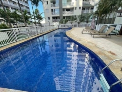 Apartamento moderno com linda vista livre de 1 dorm à venda na Vila Matias em Santos - SP