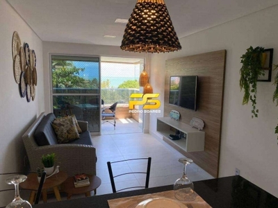 Apartamento pé na areia mobiliado 72m², a venda por R$850.000,00.
