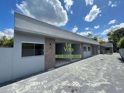 Casa com 2 dormitórios para alugar, 49 m² por R$ 1.430,00/mês - Bela Vista - Gaspar/SC