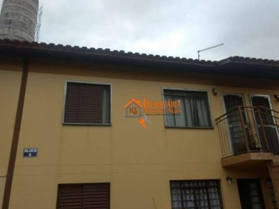 Casa com 2 dormitórios, 49 m² - venda por r$ 180.000,00 ou aluguel por r$ 1.180,00/mês - lavras - guarulhos/sp