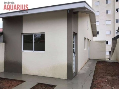 Casa com 2 dormitórios para alugar, 58 m² por R$ 1.142,17/mês - Jardim Santa Júlia - São José dos Campos/SP