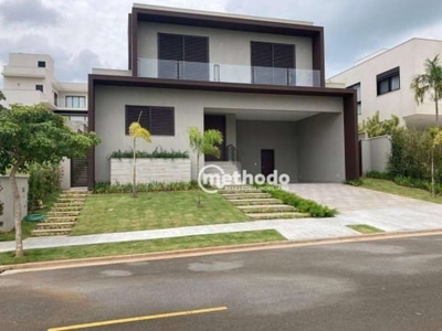 Casa com 3 dormitórios, 354 m² - venda por R$ 3.800.000,00 ou aluguel por R$ 18.500,00/mês - Alphaville Dom Pedro - Campinas/SP