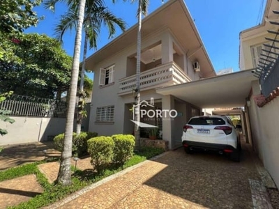 Casa com 4 dormitórios, sendo 1 suíte, 465 m² - venda ou aluguel - Centro - Piracicaba/SP