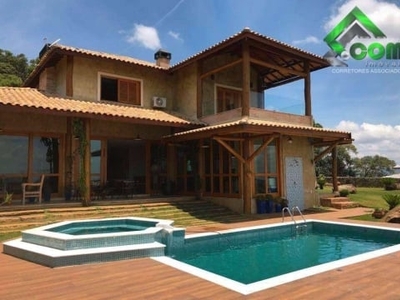 Casa com 5 dormitórios, 600 m² - venda por R$ 5.400.000,00 ou aluguel por R$ 23.590,00/mês - Condominio Porto Atibaia - Atibaia/SP