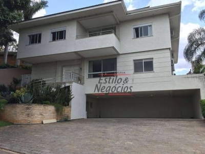 Casa com 5 suítes para alugar, 900 m² por R$ 23.104/mês - Condomínio São Paulo II - Cotia/SP